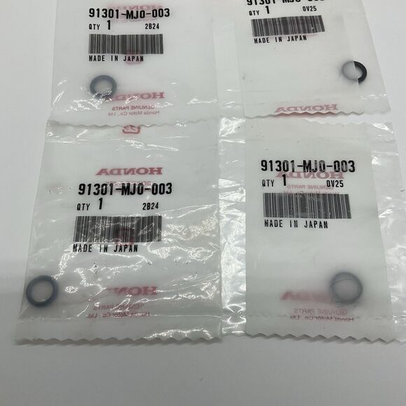 Lot Of 5 - Genuine Honda Marine 91301-MJ0-003 ​O-Ring ​​​OEM New Factory Part - Picture 3 of 5